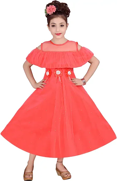 Fabulous Net Frocks For Girls