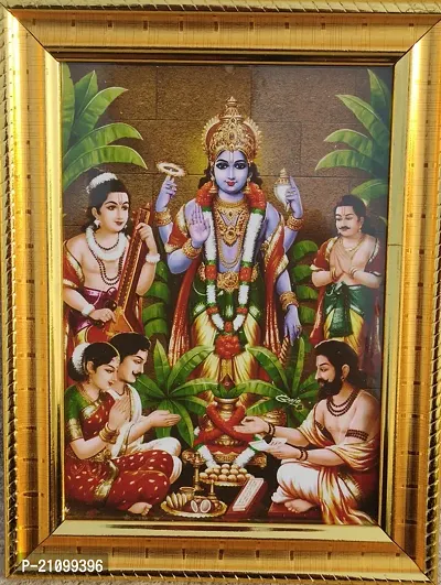 Sri Balaji Acralics Satyanarayana Swamy Religious Frame-thumb0