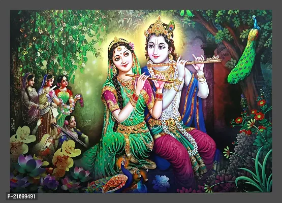 Mmory Radha Krishna Religious Frame