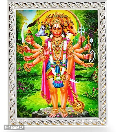 Printshare Panchmukhi Hanuman Ji Religious Frame