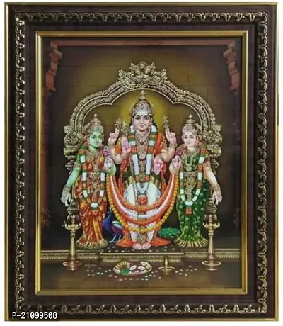 Dalvkot Lord Murugan Subramanya Swamy Photo Frame For Pooja Room Religious Frame