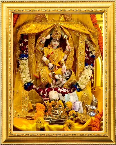 Sai tharun vs on Instagram: “Dasamahavidya series 3. Sri bagalamukhi devi  Dazzling with yellow complexion, wea… | Shiva parvati images, Shakti  goddess, Kali goddess