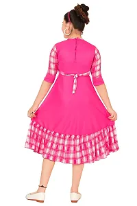 Beautiful Pink Frock for Girls-thumb2