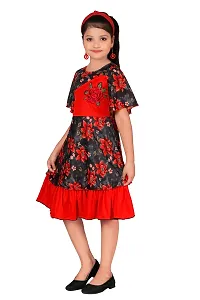 Classic Cotton Blend Dress for Kids Girls-thumb3