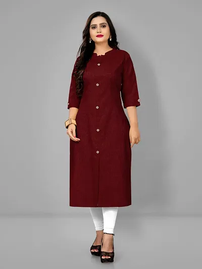 Stylish Straight Blend Kurta