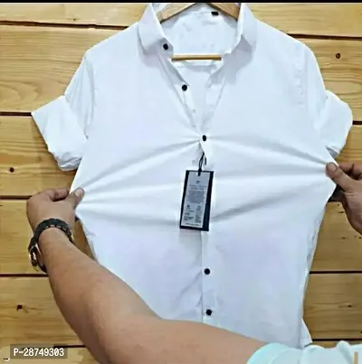 Stylish Linen Blend Shirt For Women-thumb0