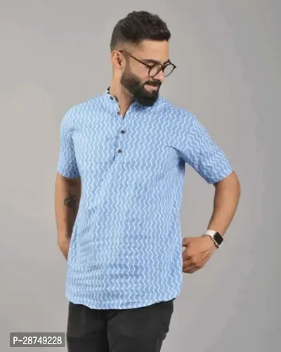 Stylish Cotton Blend Shirt For Women-thumb0