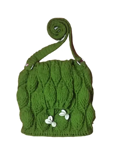 Handmade Woolen Sling Bag For Women