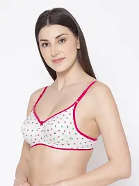 Groversons Paris Beauty Women Full Coverage Everyday T-Shirt Bra Pink-thumb2