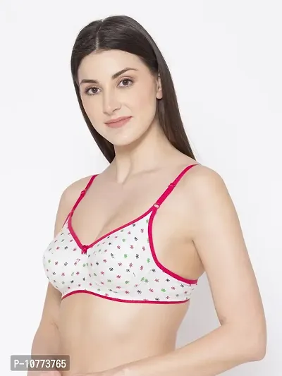 Groversons Paris Beauty Women Full Coverage Everyday T-Shirt Bra Pink-thumb3