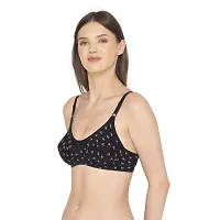 Groversons Paris Beauty Non Padded Printed Full Coverage T-Shirt Bra-thumb2