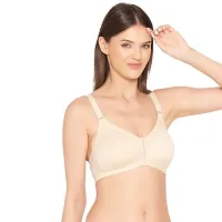 Groversons Paris Beauty Women's Full Coverage and Non- Padded Supima Cotton Spacer and Minimiser Bra (BR017)-thumb3