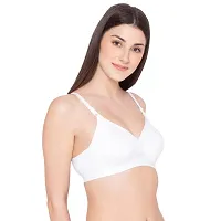 Groversons Paris Beauty Women Full Coverage Everyday T-Shirt Bra White-thumb3