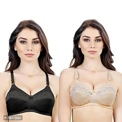 Buy Groversons Paris Beauty Women's Cotton Non Padded Non-Wired Regular Bra  Online In India At Discounted Prices