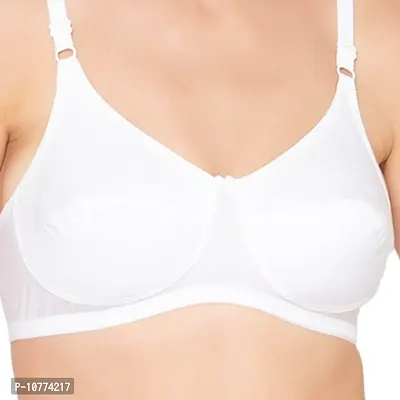 Buy Groversons Paris Beauty Women's Non-Padded, Wirefree, Full-Coverage Bra  (BR016-BLACK-30B) at
