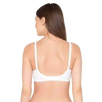 Groversons Paris Beauty Women's Non-Padded, Wirefree, Full-Coverage Bra (BR016-WHITE-32D)-thumb1