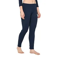 Groversons Paris Beauty Women?s Tailored Fit Solid Thermal Bottom-thumb3