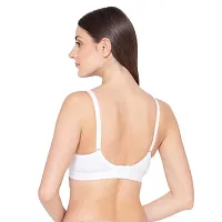 Groversons Paris Beauty Women Full Coverage Everyday T-Shirt Bra White-thumb1