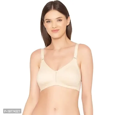 Groversons Paris Beauty Women's Full Coverage and Non- Padded Supima Cotton Spacer and Minimiser Bra (BR017)