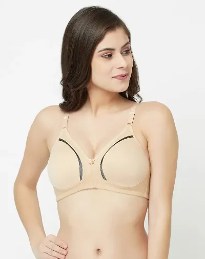 Groversons Paris Beauty Non Padded Seamless Plus Size Bra for Women