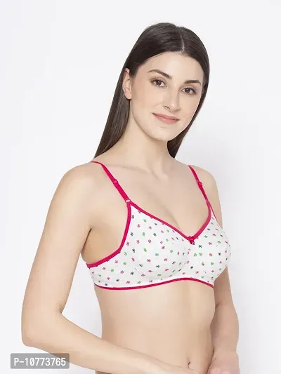 Groversons Paris Beauty Women Full Coverage Everyday T-Shirt Bra Pink-thumb2