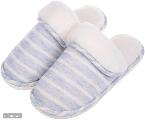 Missby#174; Women's Padded Indoor Household Floor or Spa Slippers (44-45, Blue, 9 UK)-thumb0