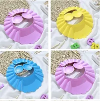 Trendy Baby Bath Shower Cap Adjustable Eva Cap With Ear And Eye Protection-thumb2