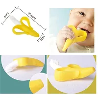 Trendy Baby Banana Training Toothbrush And Teether For 6 To 12 Months Baby-thumb4