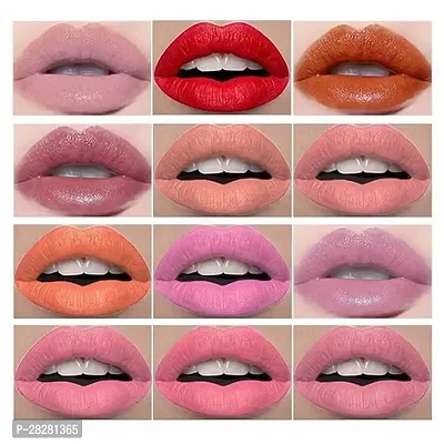 12 Pcs Sets Lipstick Lasting Moisturizing Lipstick Set-thumb3