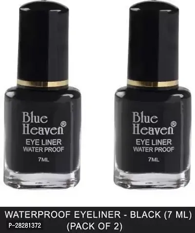 Blue Heaven Water Proof Black Eye Liner  Pack of 2