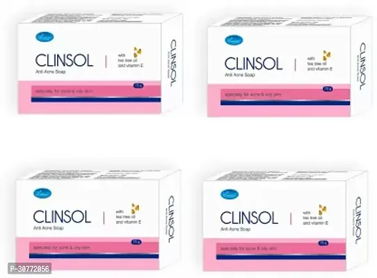 Clinsol Soap Enriched With Tea Tree Oil pack of 4-thumb0