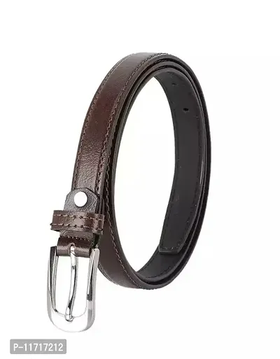 Trendy Stylish Women Textured Leather Formal Waist Belt