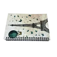 Craft India 6x8 Unruled Handmade Paper Made of Cotton Rags Effil Tower Paper Bound 100 Pages  INR₹39900-thumb2