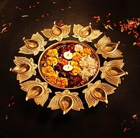 Kamal shape diya urli for rangoli or festival pooja-thumb1
