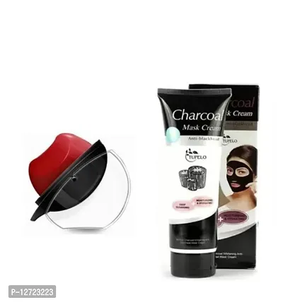 Red apple shape lipstick with Charcoal face mask-thumb0