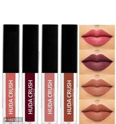 Huda crush nude mini lipstick set of 4