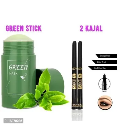 Green stick face mask with ads kajal 2