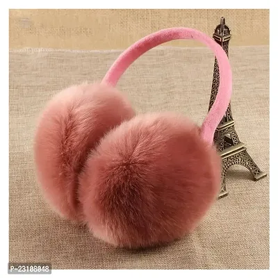 Latest Style Cute Winter  Outdoor Adjustable Ear Muffs Fur for Girls and Women