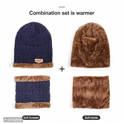 Winter Wear for Women Winter Cap for Men Woolen Cap for Men-thumb5