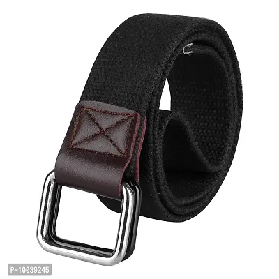 Davidson Men'sDouble Ring Style Buckle Belts (C6)-thumb0