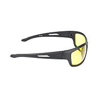 DAVIDSON Cotton caps and Sunglasses for Sun Protection for unisexx (Design-5) Black-thumb3