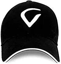 DAVIDSON Unisex Cotton Baseball Cap (Pack Of 2) (fg-009_Black_Free Size)-thumb1