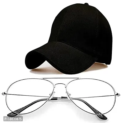 DAVIDSON Round Murcury Sunglassess with Baseball Caps (C4)-thumb0