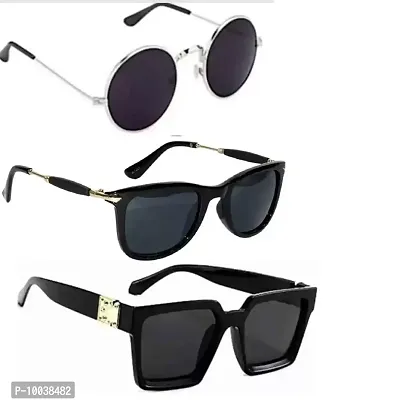 Buy Davidson Stylish Sunglasses For Men Latest 3 Combo Set Of 3 Aviators Unisex Sunglasses Goggles c2 Online In India At Discounted Prices