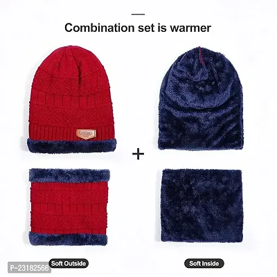 Winter Wear for Women Winter Cap for Men Woolen Cap for Men-thumb5