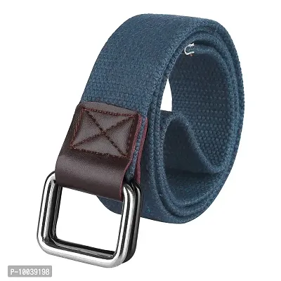 Davidson Men'sDouble Ring Style Buckle Belts (C5)-thumb0