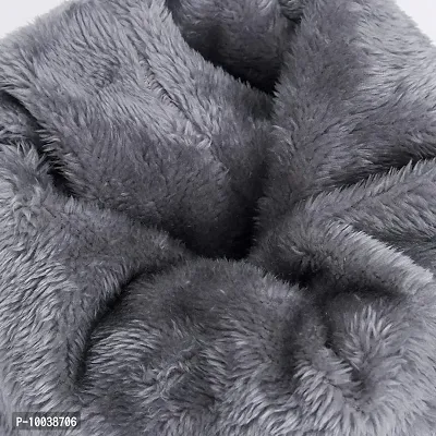 DAVIDSON Winter Knit Beanie Cap Hat Neck Warmer Scarf and Woolen Gloves Set for Men & Women (3 Piece) (C6)-thumb2
