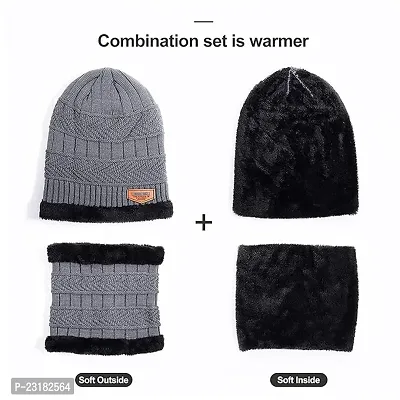 Winter Wear for Women Winter Cap for Men Woolen Cap for Men-thumb5