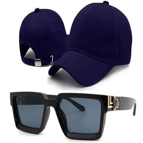 DAVIDSON Blkjaazmanak Sunglasses with Baseball Cap