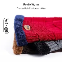 Winter Wear for Women Winter Cap for Men Woolen Cap for Men-thumb1